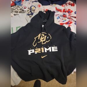 Nike Black and Gold Prime Hoodie